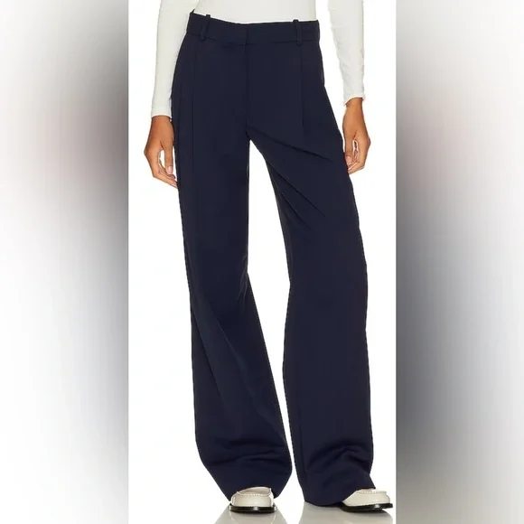 New! Beverly Hills × Revolve Trouser in Navy Midnight 💙 Small NWT! - Picture 2 of 8